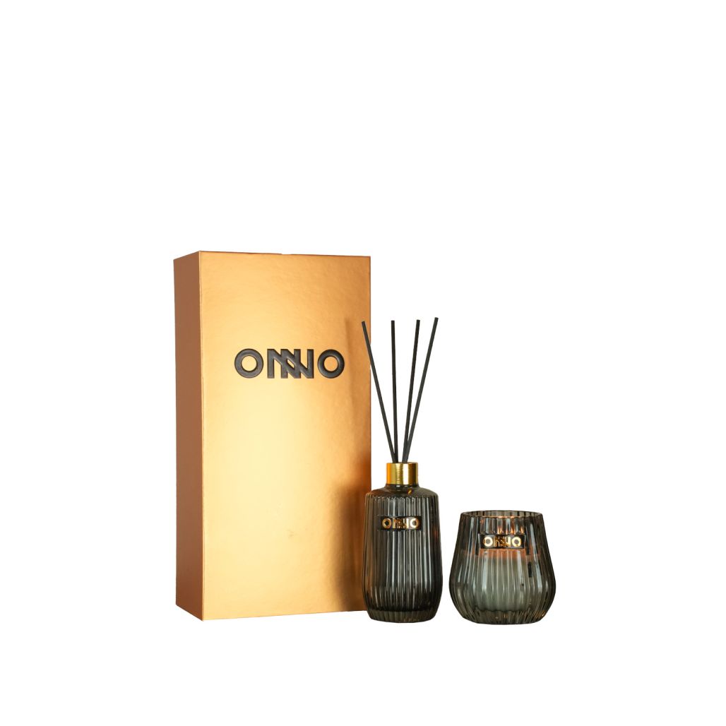 Geschenkset: Eclectic Kerze + Diffuser Zanzibar
