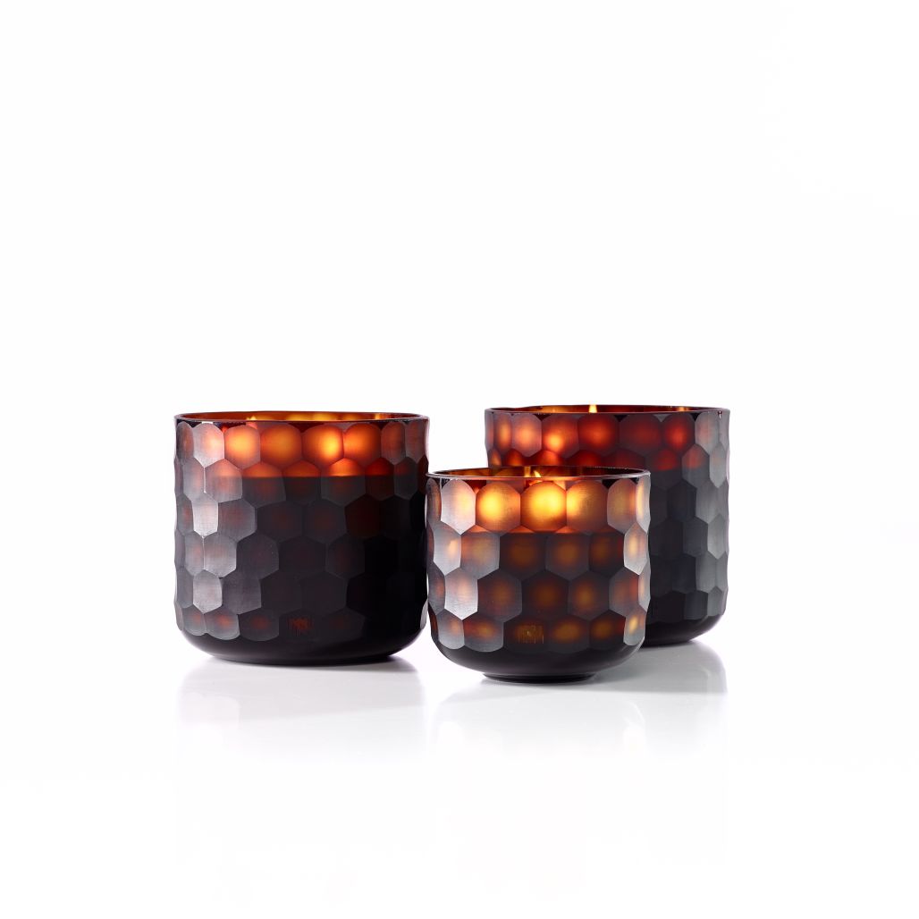 Circle Amber Kerze
