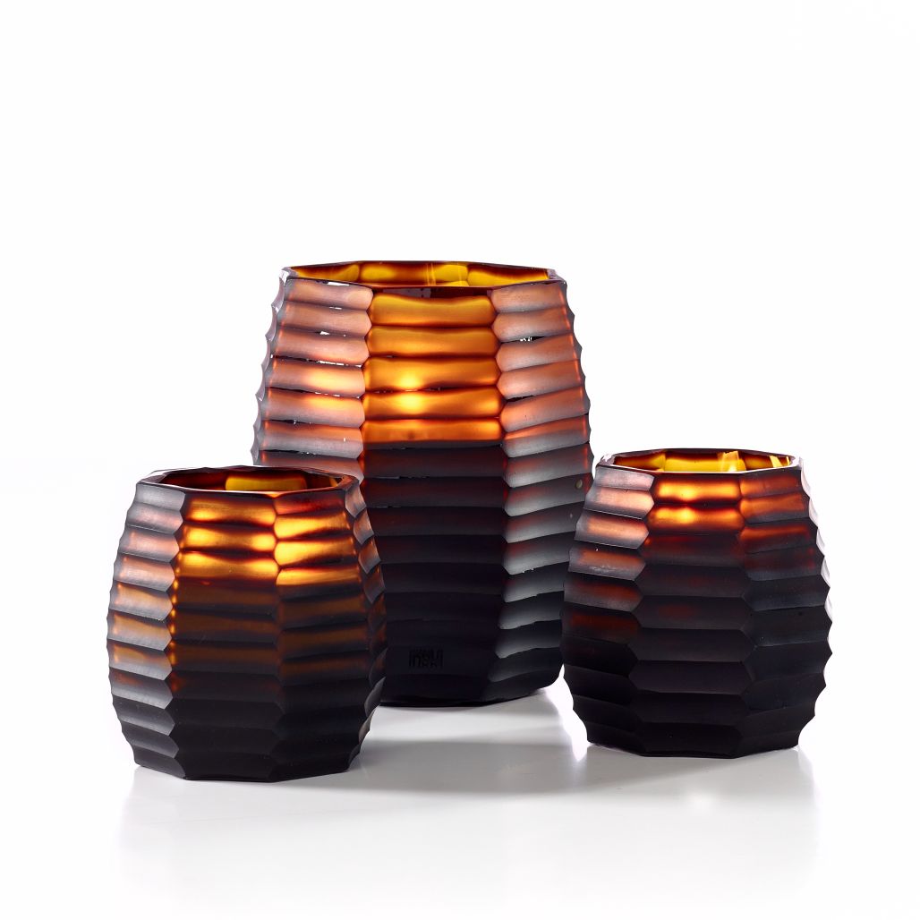 Cubo Amber Kerze