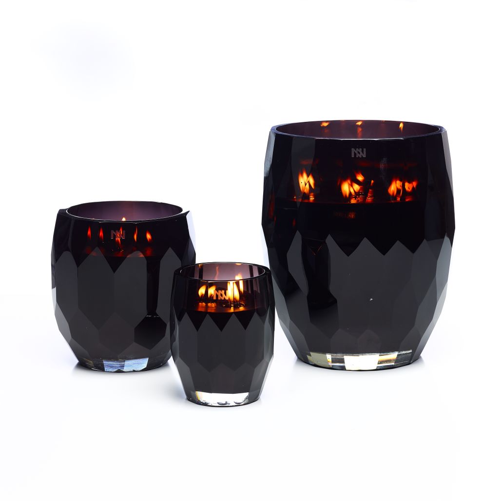 Jewel Black Kerze