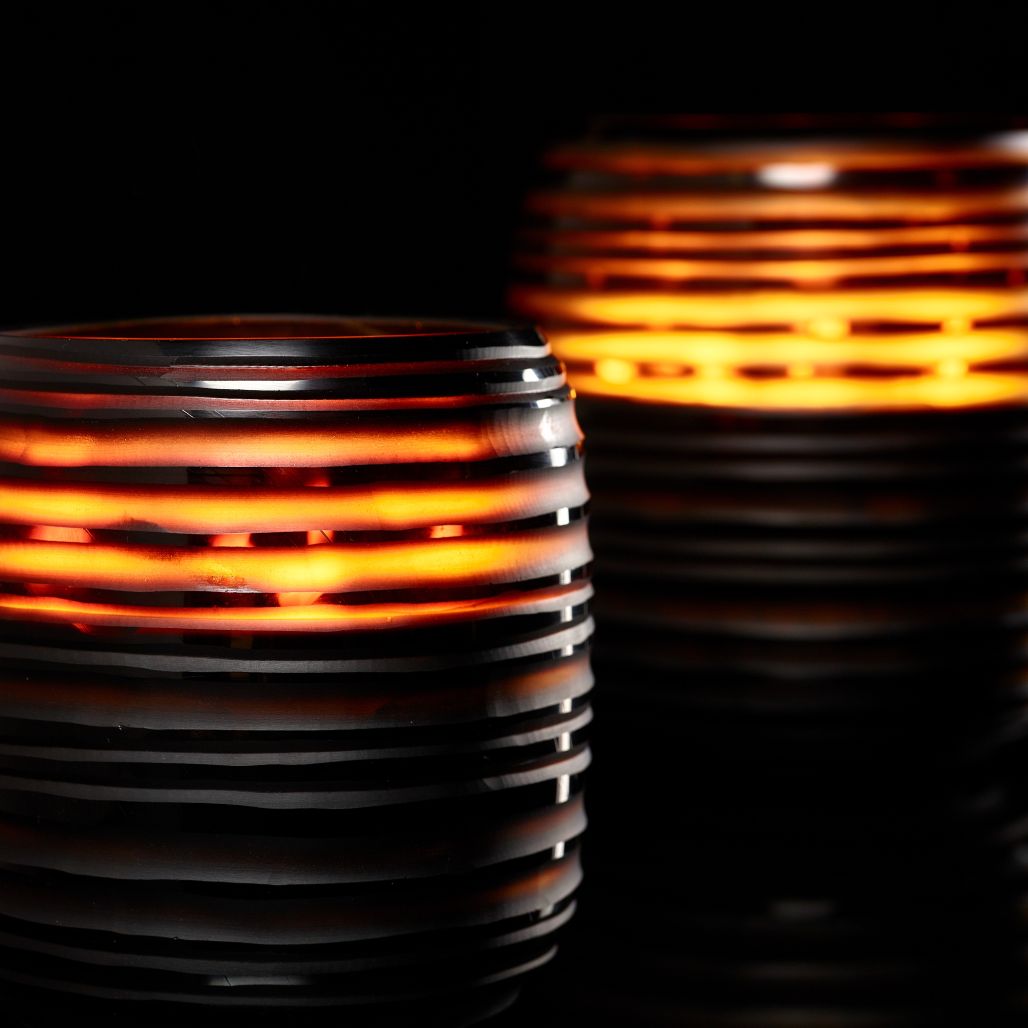 Sphere Amber Kerze