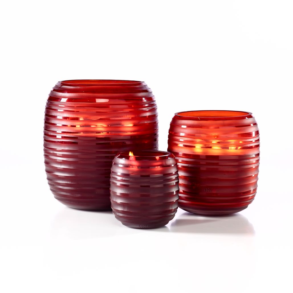 Sphere Red Kerze