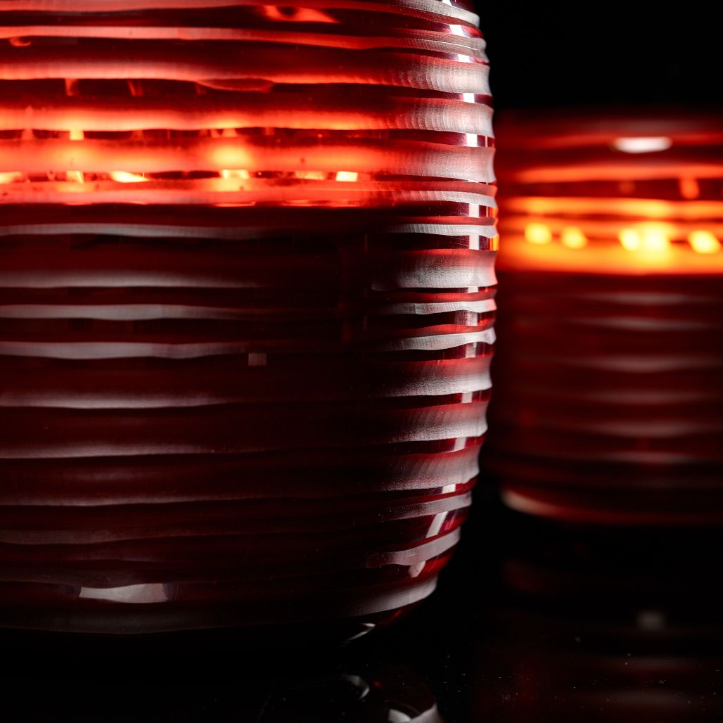 Sphere Red Kerze